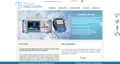 Desktop Screenshot of microprecision.com